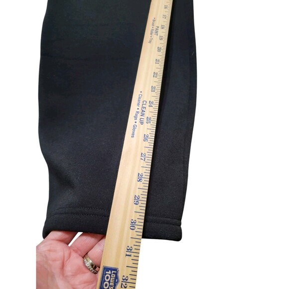 NWT! Juicy Couture Size L Knit Bling Flare Sweat Lounge Pants Black G15.7 Y2K - Picture 7 of 13